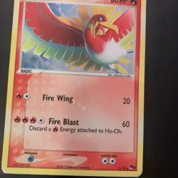 Ho-oh 1/17 Pokemon Pop Series 5 Holo Rare TCG HP. HOLO BLEED - Image 2