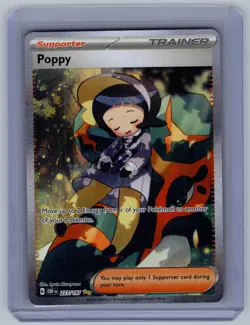 Poppy 227/197 Obsidian Flames Special Illustration Rare Pokemon Holo Near Mint - Image 1