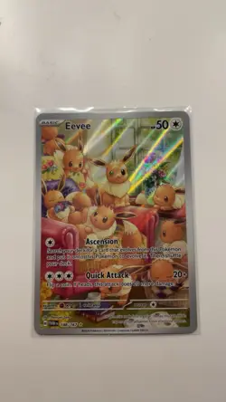 Eevee 188/167 - Illustration Rare - Twilight Masquerade - Pokemon TCG Card - Image 1