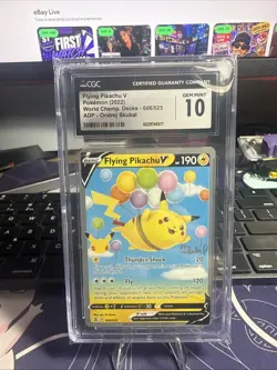 Flying Pikachu V 006/025 2022 Pokemon World Championships Celebrations - Image 1