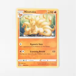 Ninetales 018/195 Pokemon SWSH12: Silver Tempest Uncommon NM - Image 1