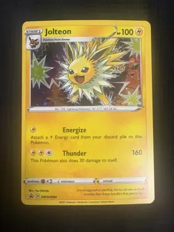 Pokemon Jolteon SWSH094 SWSH Promo 2021 English Holo Promo Stage 1 100 HP - Image 1