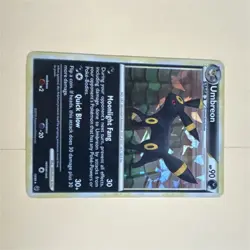 Pokemon TCG Umbreon 22/115 Unseen Forces Cracked Ice Holo Rare English 2005 - Image 1