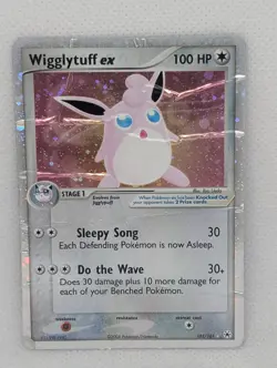 Wigglytuff ex 101/101 Hidden Legends Holo Rare Pokemon TCG Nintendo - Image 1