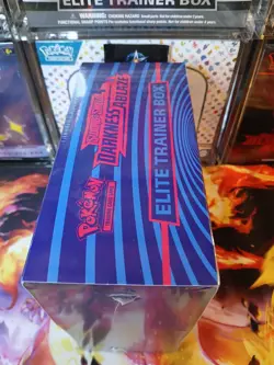 Pokemon TCG: Sword & Shield Darkness Ablaze Elite Trainer Box with Display Case - Image 4