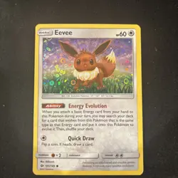 Pokemon Eevee 60 HP Holo Promo 101/149 Miscellaneous Cards & Products 2017 - Image 1