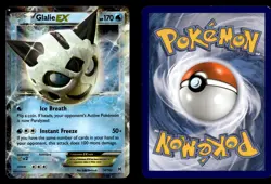 Glalie EX 34/162 EX Rare Holo BREAKthrough Pokemon Card - Image 1