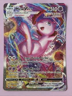 Pokemon TCG Mew VMAX 269/264 Alternate Art Secret Fusion Strike - Image 1