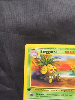 Pokemon Cards: Jungle 1st Edition Uncommon: Exeggutor 35/64 - Image 2