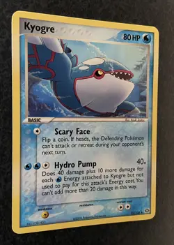 Kyogre 15/106 Rare EX Emerald Pokemon NM - Image 5
