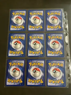 Base Set Pokemon Cards Vintage 1999 WOTC Collection Bundle No Duplicates X 48 - Image 2