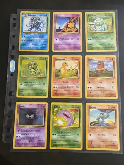Base Set Pokemon Cards Vintage 1999 WOTC Collection Bundle No Duplicates X 48 - Image 3