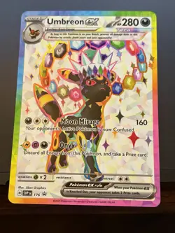Pokemon TCG Prismatic Evolutions Premium Figure Collection Promos SVP 175 & 176 - Image 2