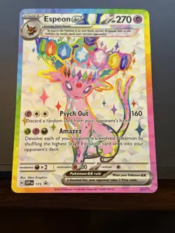 Pokemon TCG Prismatic Evolutions Premium Figure Collection Promos SVP 175 & 176 - Image 4