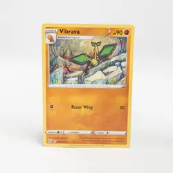 Vibrava 075/172 Pokemon SWSH09: Brilliant Stars Uncommon NM - Image 1