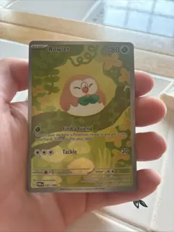 Pokemon Rowlet 090/088 Mega Evolution Perfect Order Holo Full Art Brand New Rare - Image 1