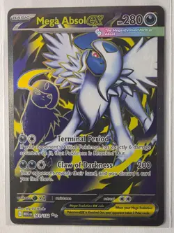 Mega Absol ex 161/132 Ultra Rare Mega Evolution Pokemon Near Mint - Image 1
