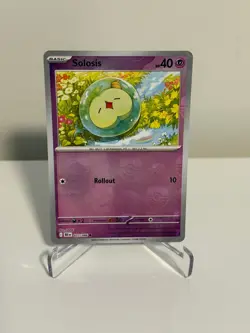 Solosis 037/086 Pokemon Black Bolt SV Master Ball Reverse Holo Pokemon NM - Image 1