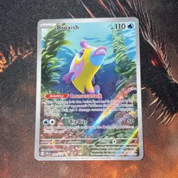 Pokemon Bruxish 200/191 SV08 Surging Sparks Illustration Rare Full Art Holo - Image 1