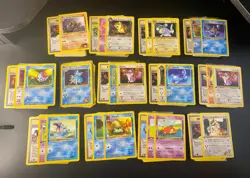 Pokemon Bulk WOTC 45+ Vintage Cards Rare/1st Ed Base Set Gym Fossil Rocket MORE - Image 1