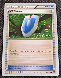 Pokemon Card Trainer Item Vs Seeker #109/119 World Championships 2016 LP -- L37 - Image 1