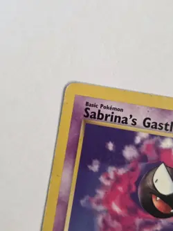 Sabrina's Gastly 97/132 Gym Challenge Regular - Pokemon Card - Single - Image 3