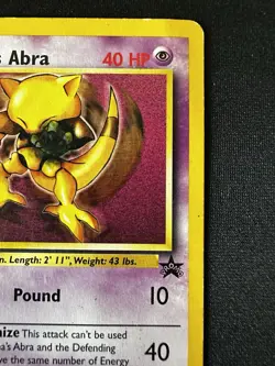 Pokemon Black Star Promo Sabrina's Abra 19 WoTC. Rare. (MP) - Image 2