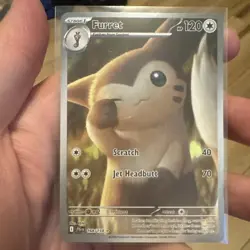 NM-Mint Furret - 168/159 - Illustration Rare Pokemon Journey Together - Image 1