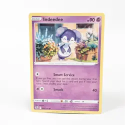 Indeedee 086/195 Pokemon SWSH12: Silver Tempest Common NM - Image 1