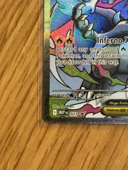 Mega Charizard X EX Black Star Promo #23 Phantasmal Flames UPC Pokemon - Image 5