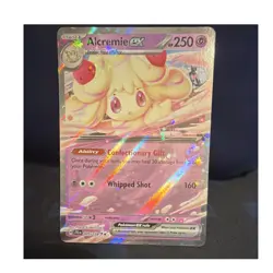 Pokemon TCG Alcremie ex Holo Double Rare #075/159 English - Image 1