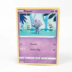 Espurr 081/195 Pokemon SWSH12: Silver Tempest Common NM - Image 1