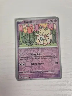 083/197 Togepi Obsidian Flames Pokemon TCG Reverse Holo NM - Image 1