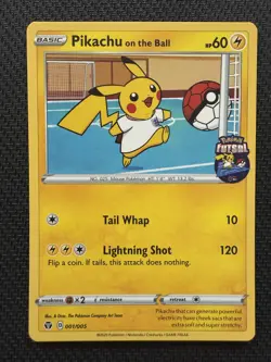 Pokemon TCG Futsal On The Ball Complete Set Pokemon Cards 5/5 - Image 2