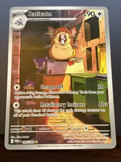 Raticate 099/088 Me03: Perfect Order Holo Pokemon - Image 1