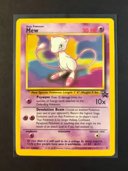 Pokemon Mew 8 Black Star Promo LP - Image 1