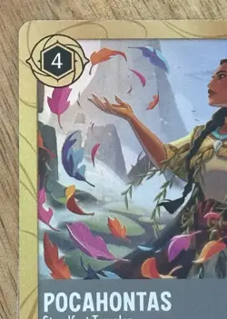 Disney Lorcana Wilds Unknown Pocahontas Steadfast Traveler 48/P3 Promo Unsealed - Image 2