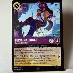Disney Lorcana 60/204 Luisa Madrigal Confident Climber Legendary Near Mint - Image 1