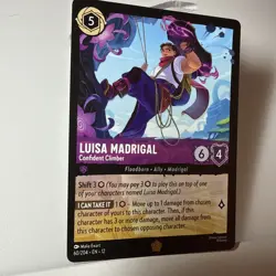 Disney Lorcana 60/204 Luisa Madrigal Confident Climber Legendary Near Mint - Image 3