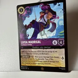 Disney Lorcana 60/204 Luisa Madrigal Confident Climber Legendary Near Mint - Image 4