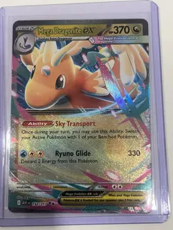 Mega Dragonite ex 152/217 Me: Ascended Heroes Holo Double Rare Pokemon TCG - Image 1