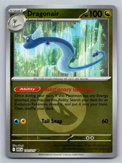 Dragonair (Energy Symbol Pattern) 151/217 Ascended Heroes Pokemon Reverse Holo - Image 1