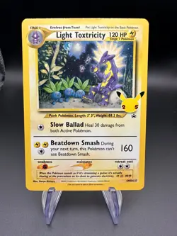 Light Toxtricity SWSH137, Black Star Promo, Pokemon, NM - Image 1