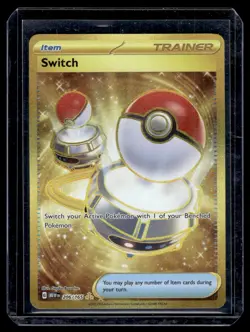 2023 Pokemon SV : 151 Hyper Rare Switch 206/165 - Image 1