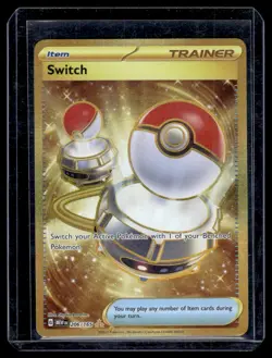 2023 Pokemon SV : 151 Hyper Rare Switch 206/165 - Image 1