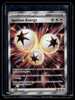 2025 Pokemon Phantasmal Flames Ultra Rare Ignition Energy 124/094 (CF) - Image 1