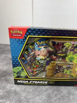 Pokemon Mega Zygarde EX Premium Collection Box Promo 8 Booster Packs NEW - Image 2