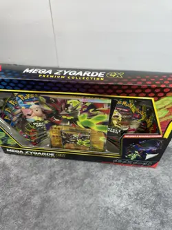 Pokemon Mega Zygarde EX Premium Collection Box Promo 8 Booster Packs NEW - Image 4