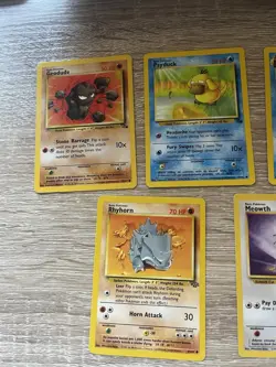 *No Dupes* Lot Of 14 Jungle/Fossil/Base Set Pokemon Cards Vintage WOTC Non-Holo - Image 2