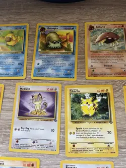 *No Dupes* Lot Of 14 Jungle/Fossil/Base Set Pokemon Cards Vintage WOTC Non-Holo - Image 3
